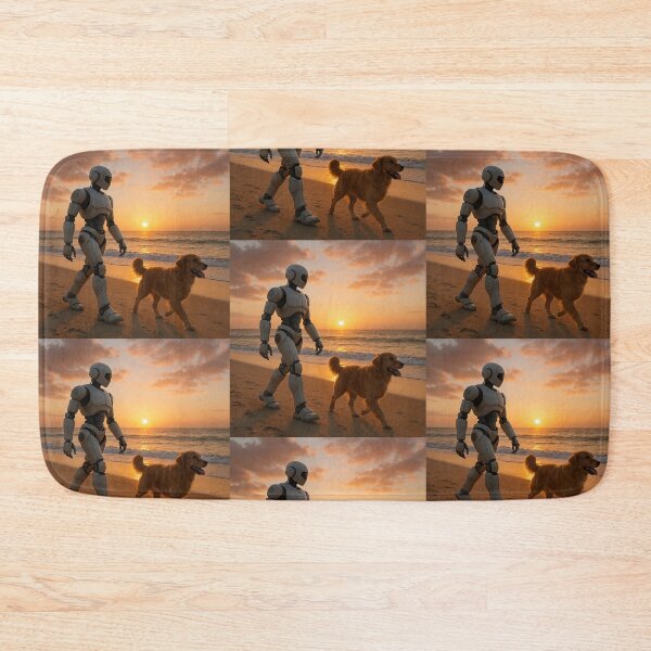 Item preview, robot and cute dog designed and sold by Dogandesighn.