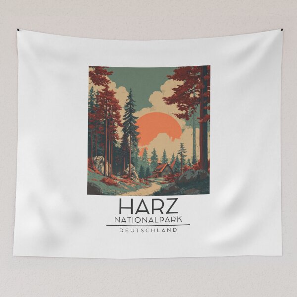 Item preview, Nationalpark Harz - Deutschland  designed and sold by GoodOldVintage.
