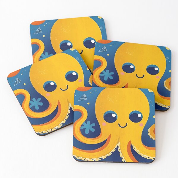 Item preview, A COLORFUL POP ART STYLE OCTOPUS designed and sold by infinitearte.