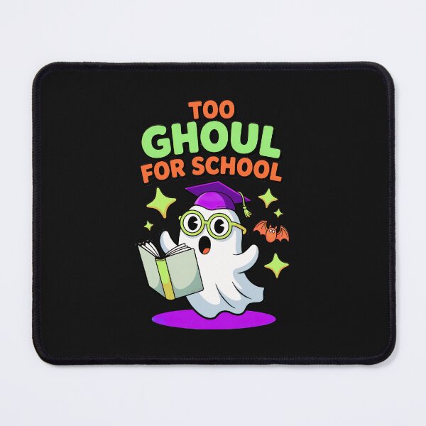 Item preview, Copy of Too Ghoul for School: Funny Halloween Ghost Student Art designed and sold by elynne9.