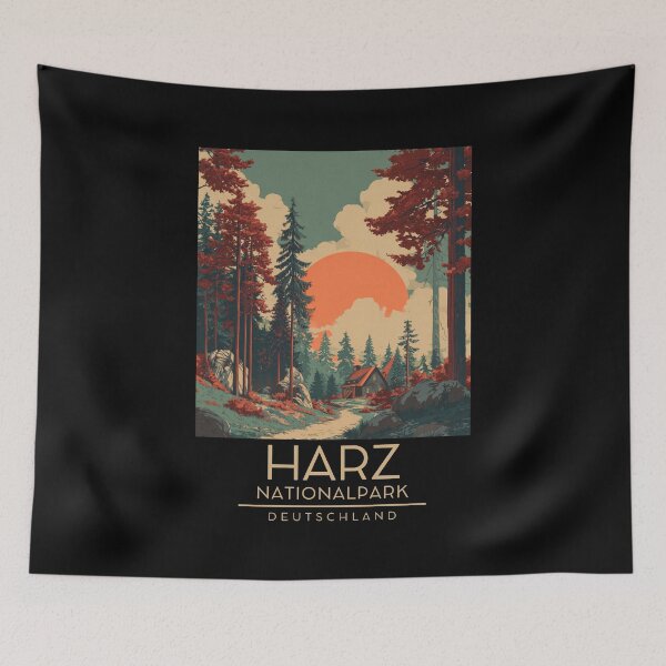 Item preview, Nationalpark Harz - Deutschland  designed and sold by GoodOldVintage.