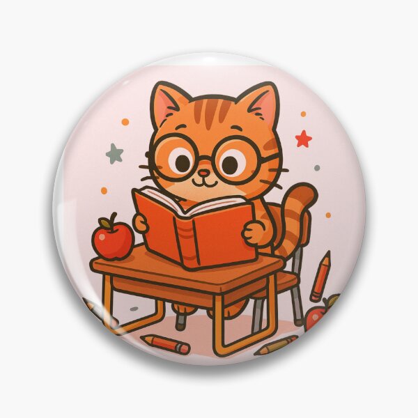Item preview, Smart Cat Ready for School - Cute Back to School Design designed and sold by Lyesink.