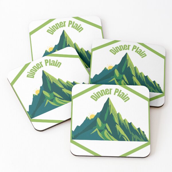 Item preview, Dinner Plain – Alpine Mountain Travel Badge designed and sold by JakubOnDemand.