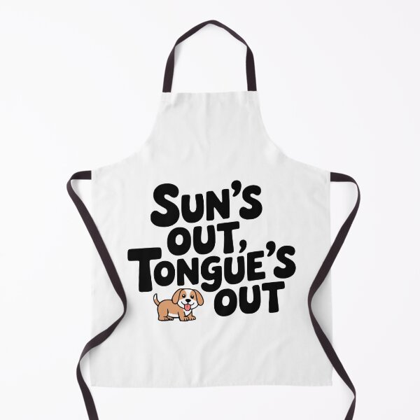 Item preview, Sun's Out Tongue's Out! Cute Dog Lover Pun designed and sold by PMCreative.