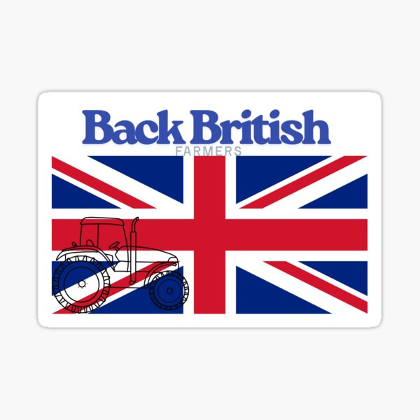 Item preview, Back British farmers  designed and sold by DillanNum1Fan.