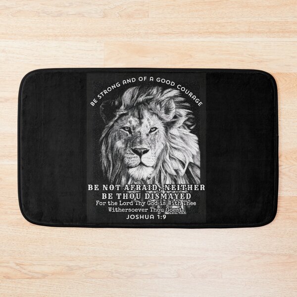 Item preview, Joshua 1:9 Lion designed and sold by Cora Worthington Art.