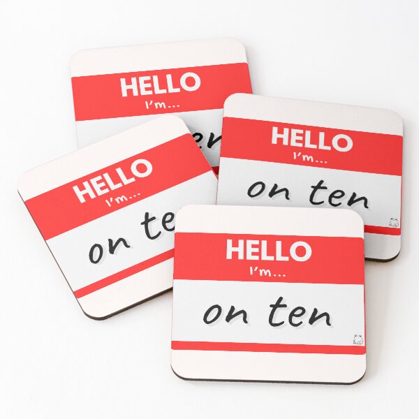 Item preview, Hello I’m On Ten – Red designed and sold by buglevel.