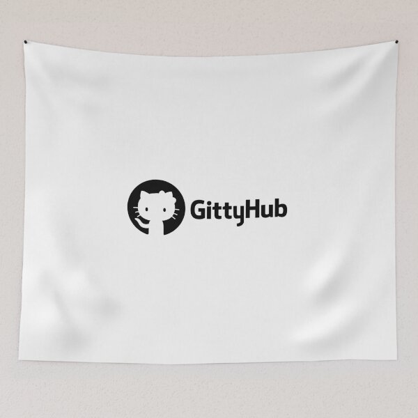 Item preview, GittyHub (GitHub Logo Remix) designed and sold by DevDreams.