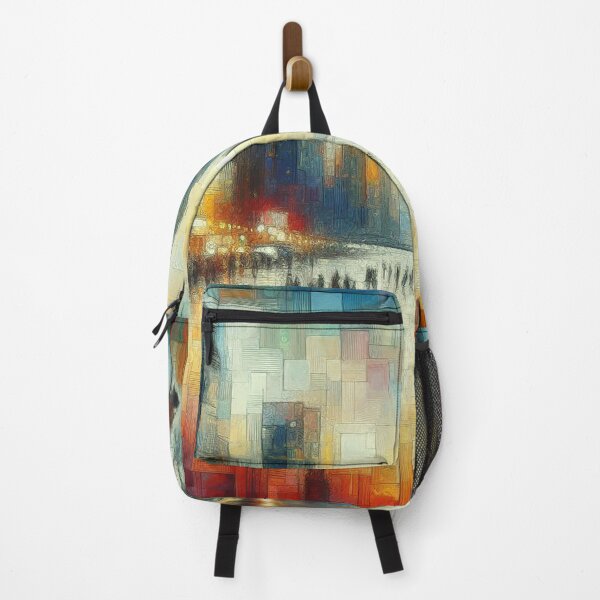 Item preview, Modern Cityscape inspired by Impressionism designed and sold by ArtwaveEmporium.