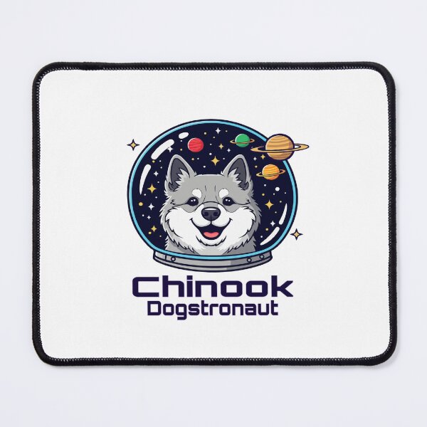 Item preview, Chinook Dogstronaut – Cute Space Dog  designed and sold by The Real Life Symphony.