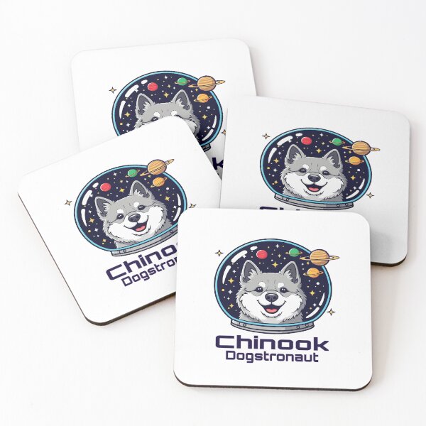 Item preview, Chinook Dogstronaut – Cute Space Dog  designed and sold by The Real Life Symphony.