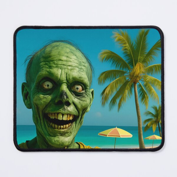 Item preview, Zombie Selfie On The Beach designed and sold by NightTimeJ.