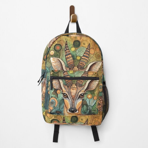 Item preview, Zen tangle Art design of an Antelope in Earthy Tones and Patterns. designed and sold by HEMRO.