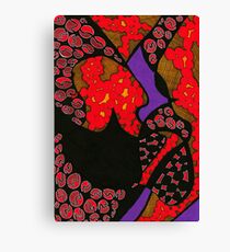 The Flow of Broken Ovals Canvas Print