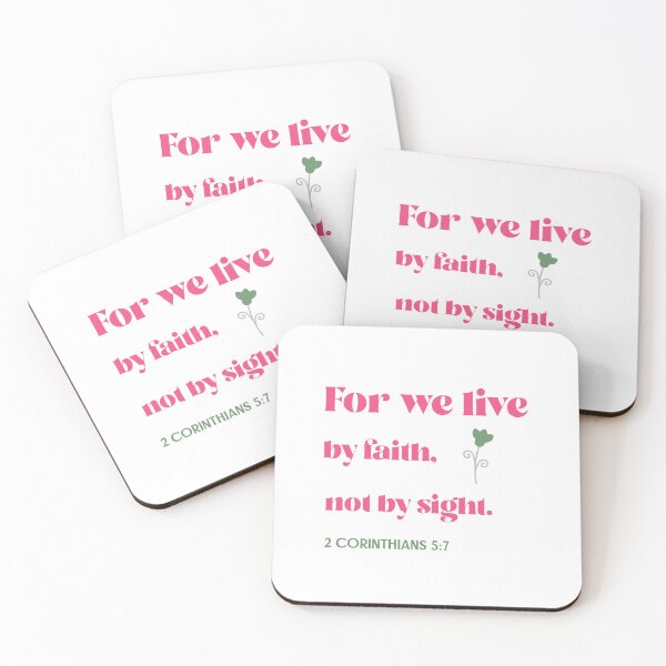 Item preview, For We Live by Faith noth by sight  designed and sold by Dina's Digital Designs.