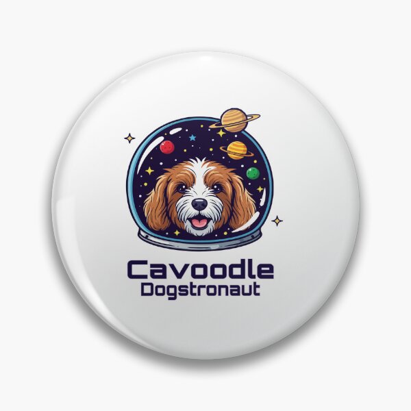 Item preview, Cavoodle Dogstronaut – Cute Space Dog  designed and sold by The Real Life Symphony.