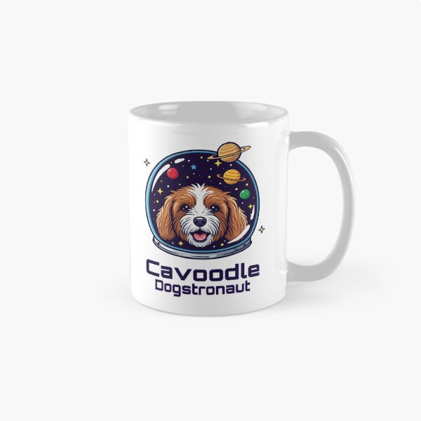 Item preview, Cavoodle Dogstronaut – Cute Space Dog  designed and sold by The Real Life Symphony.