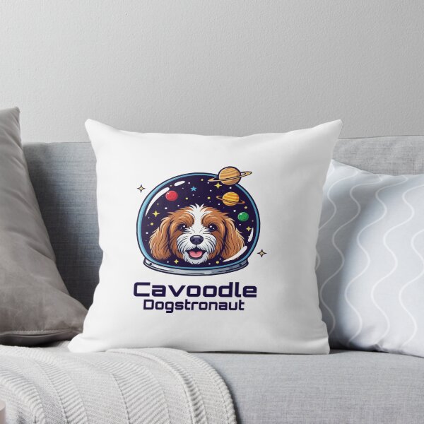 Item preview, Cavoodle Dogstronaut – Cute Space Dog  designed and sold by The Real Life Symphony.