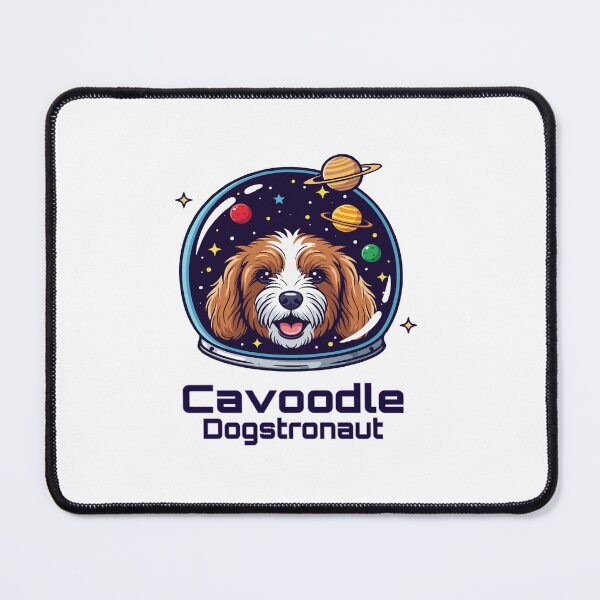 Item preview, Cavoodle Dogstronaut – Cute Space Dog designed and sold by The Real Life Symphony.
