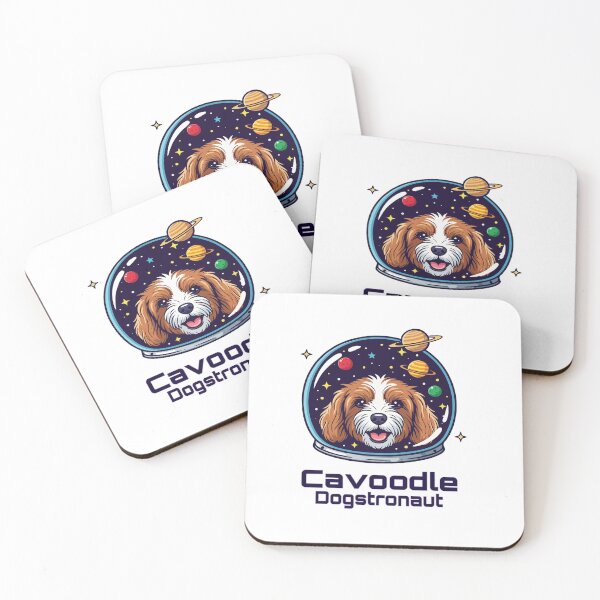 Item preview, Cavoodle Dogstronaut – Cute Space Dog  designed and sold by The Real Life Symphony.