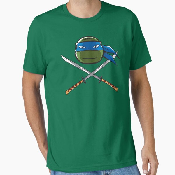 Item preview, Teenage Mutant Ninja Turtles Crossed Katanas Leonardo Face designed and sold by FifthSun.