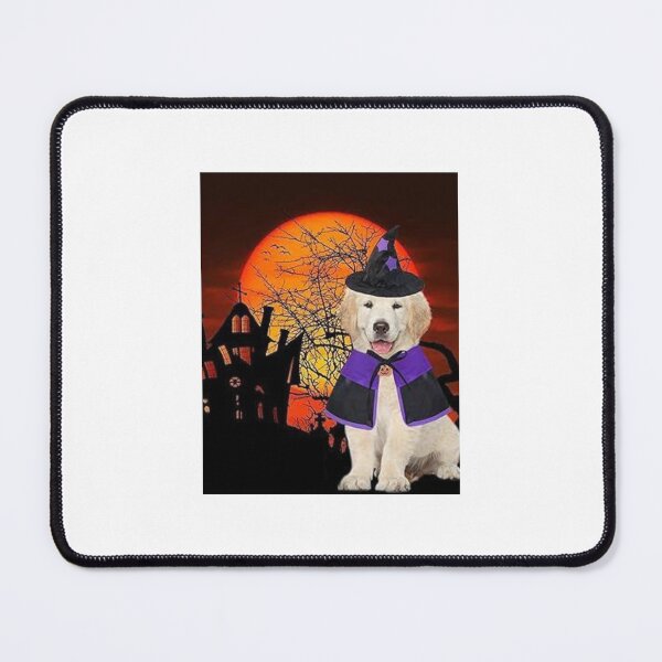 Item preview, Witch Pup Under the Haunted Moon designed and sold by claudemar16.