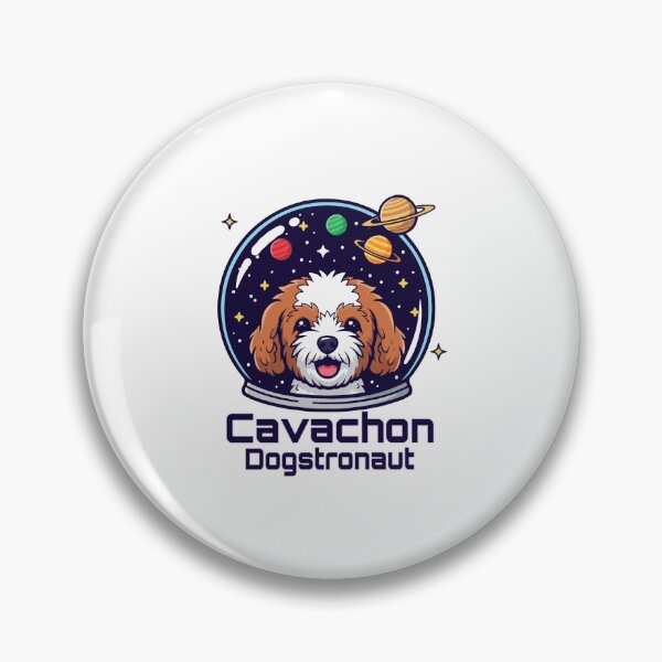 Item preview, Cavachon Dogstronaut – Cute Space Dog  designed and sold by The Real Life Symphony.