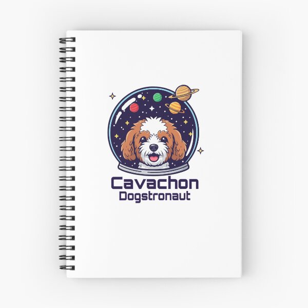 Item preview, Cavachon Dogstronaut – Cute Space Dog  designed and sold by The Real Life Symphony.