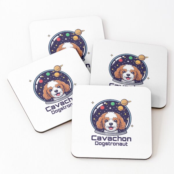 Item preview, Cavachon Dogstronaut – Cute Space Dog  designed and sold by The Real Life Symphony.