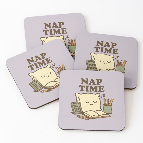 Item preview, Nap Time – Cozy Pillow with School Supplies designed and sold by Planthem.