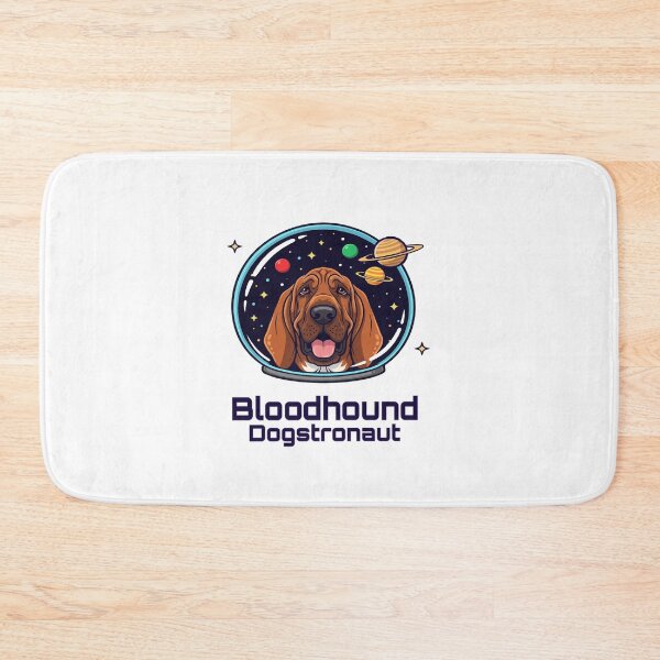 Item preview, Bloodhound Dogstronaut – Cute Space Dog  designed and sold by The Real Life Symphony.