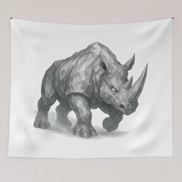 Item preview, Crystal Rhino – Powerful Elemental Beast designed and sold by ElementalBeast1.