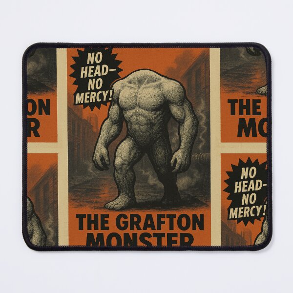 Item preview, The Grafton Monster Tabloid Cover designed and sold by Folk Bestiary.