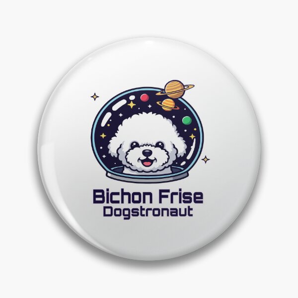 Item preview, Bichon Frise Dogstronaut – Cute Space Dog  designed and sold by The Real Life Symphony.