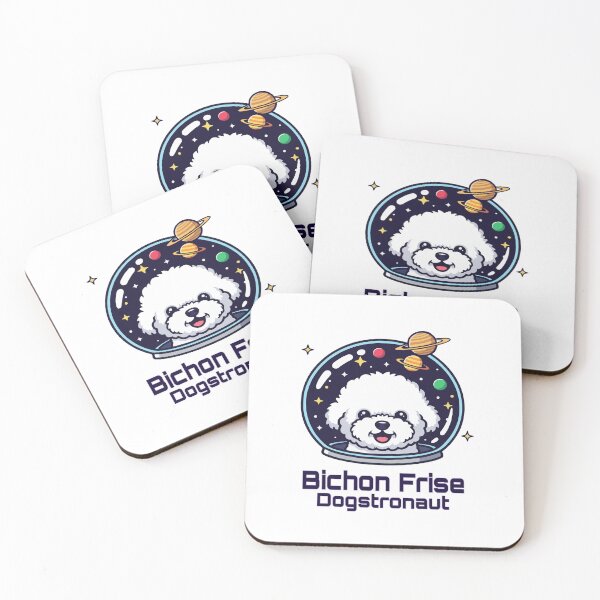 Item preview, Bichon Frise Dogstronaut – Cute Space Dog  designed and sold by The Real Life Symphony.