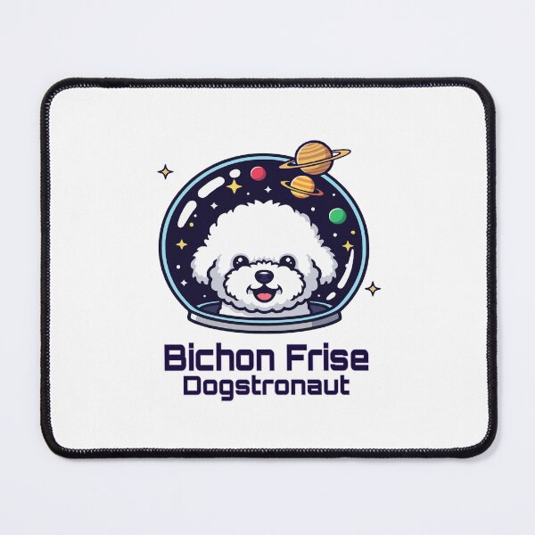 Item preview, Bichon Frise Dogstronaut – Cute Space Dog designed and sold by The Real Life Symphony.