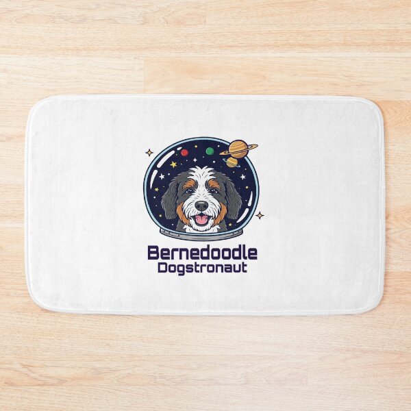 Item preview, Bernedoodle Dogstronaut – Cute Space Dog  designed and sold by The Real Life Symphony.