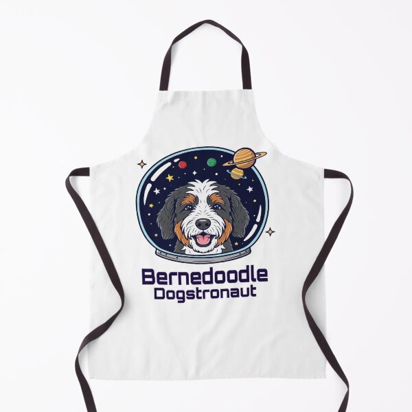 Item preview, Bernedoodle Dogstronaut – Cute Space Dog designed and sold by The Real Life Symphony.