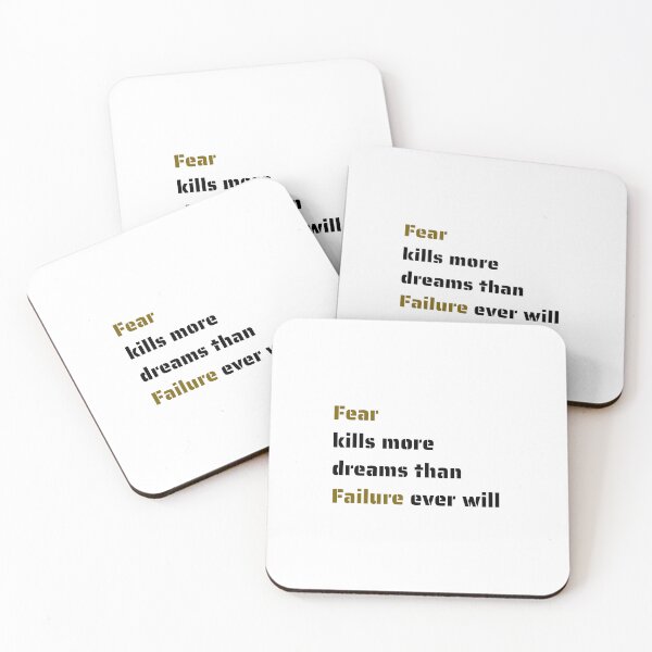 Item preview, Fear kills more dreams than failure designed and sold by WaluetteShop.