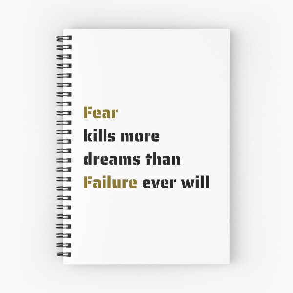 Item preview, Fear kills more dreams than failure designed and sold by WaluetteShop.