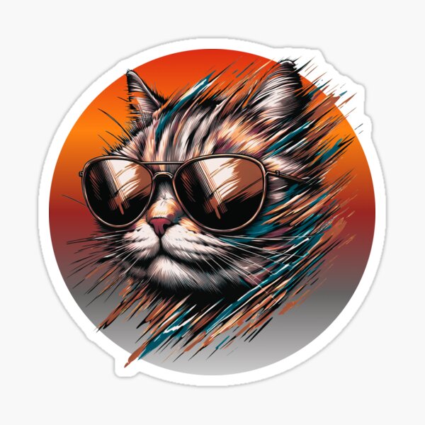 Artikel-Vorschau von Geometrische Katze, designt und verkauft von maistendencias.