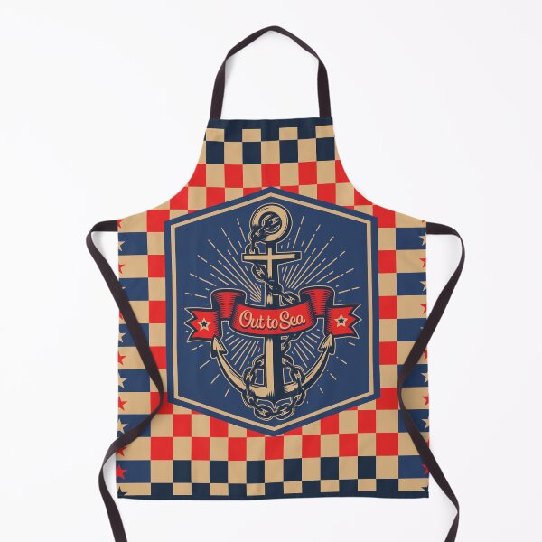 Item preview, Out to Sea Anchor with Banner designed and sold by wickedpretty.