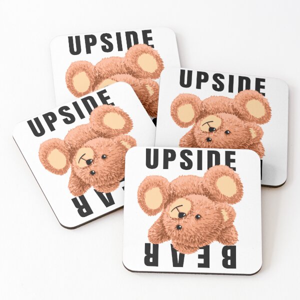 Item preview, upside-down bear designed and sold by GraphicStyleX.