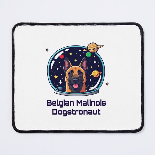 Item preview, Belgian Malinois Dogstronaut – Cute Space Dog  designed and sold by The Real Life Symphony.