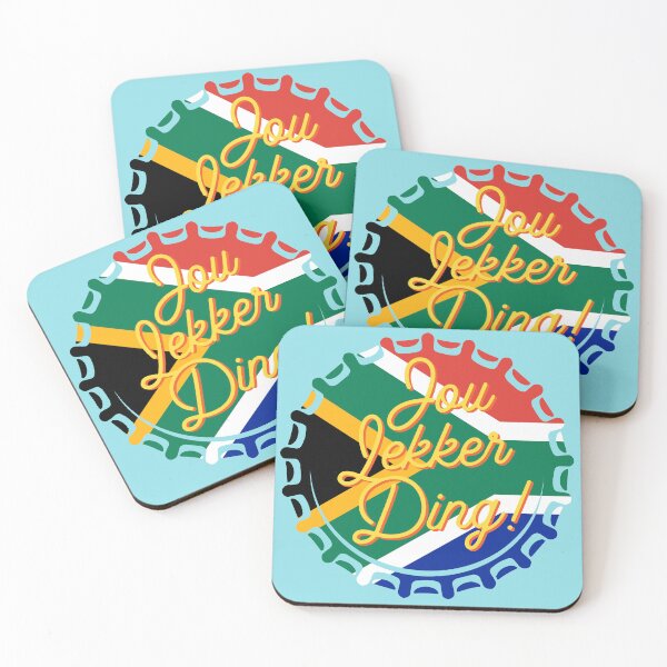 Item preview, Jou Lekker Ding T-Shirt | Funny Bottle Cap South African Flag | Afrikaans Phrase | Ons Gaan Nou Braai designed and sold by d247.