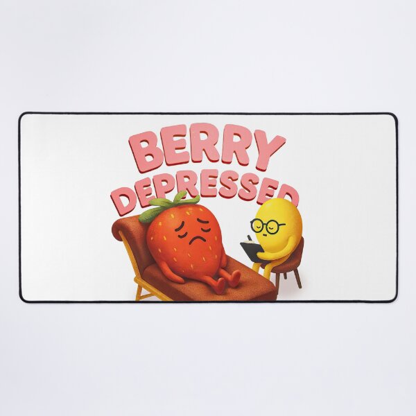 Item preview, Berry Depressed: A Fruitful Therapy Session designed and sold by Ericaholicgifts.