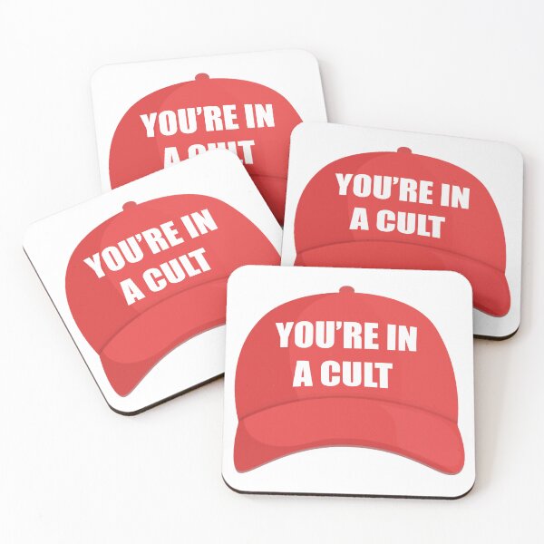 Item preview, Red Hat You're In A Cult designed and sold by Metro Bionic.