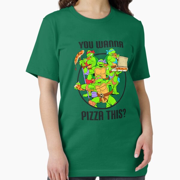Item preview, Teenage Mutant Ninja Turtles You Wanna Pizza This Group Shot designed and sold by FifthSun.