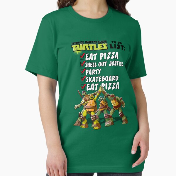 Item preview, Teenage Mutant Ninja Turtles Vintage Pizza To-Do List designed and sold by FifthSun.
