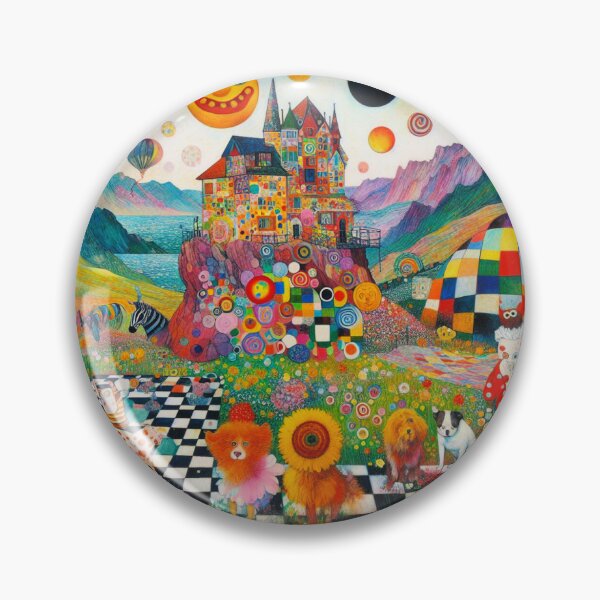 Item preview, Fantastical Funhouse Landscape designed and sold by daweave77.